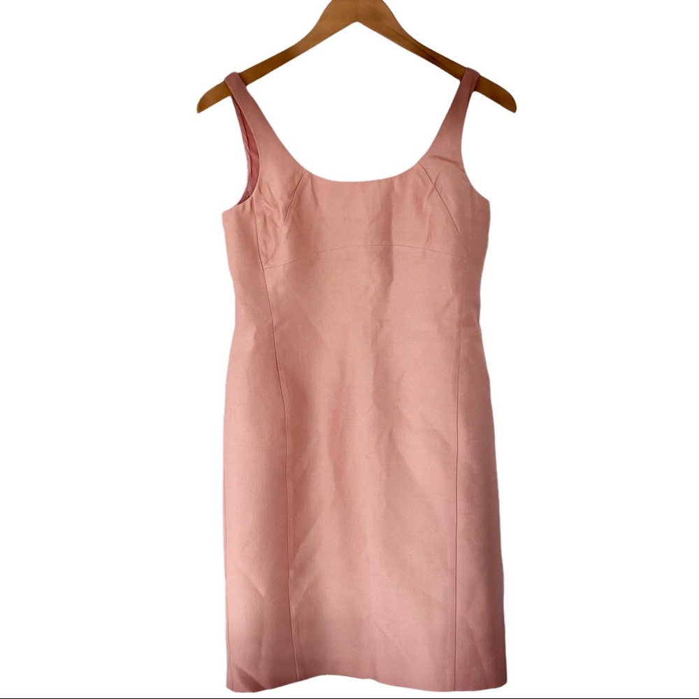Talbots Silk Blend Sheath Dress NWT Blush Pink Wedding Guest Classic | 6P